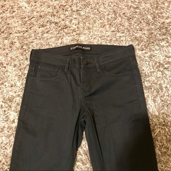 Express Low Rise Ankle Skinny Jeans - Picture 3 of 5